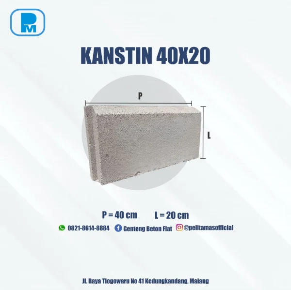 Kanstin 40X20 Pelita Emas Jaya