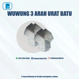Wuwung 3 Arah Urat Batu