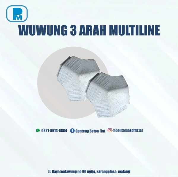 Wuwung 3 Arah Multiline Natural Wuwung 3 Arah Multiline Natural