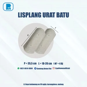 Lisplang Urat Batu Natural