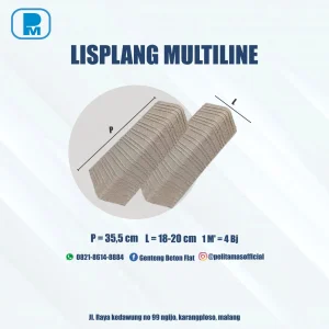 Lisplang Multiline Natural Pelita Emas Jaya