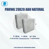 Paving Blok Ukuran 20x20 Varian Abu Natural