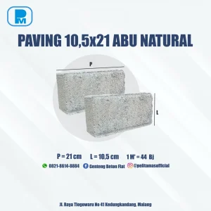Paving 10,5 x 21 Abu Natural