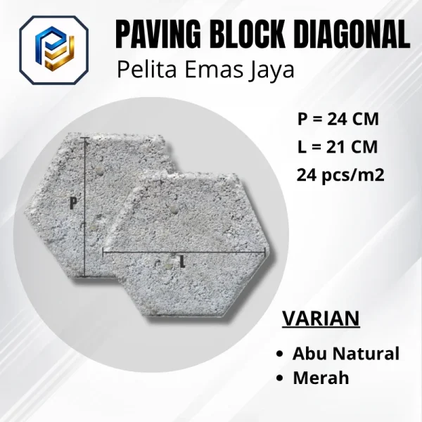 Foto Produk Paving Block Diagonal