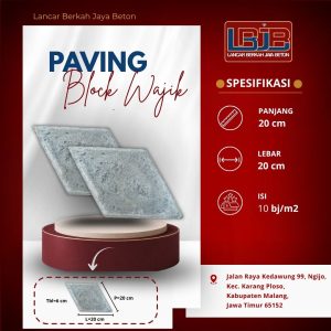Paving Block Wajik Lancar Berkah Jaya Beton