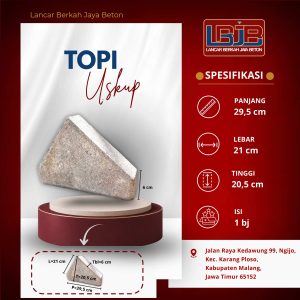 Topi Uskup Lancar Berkah Jaya Beton