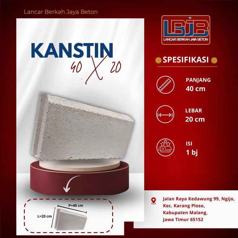 Kanstin beton 40x20; cat yang terkelupas di permukaan seperti ini biasanya karena beton belum benar-benar kering saat dicat atau cat yang dipakai bukan untuk permukaan beton.