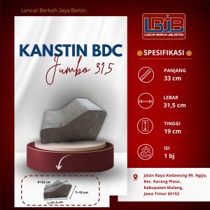 Kanstin BDC Jumbo 31,5 Lancar Berkah Jaya Beton