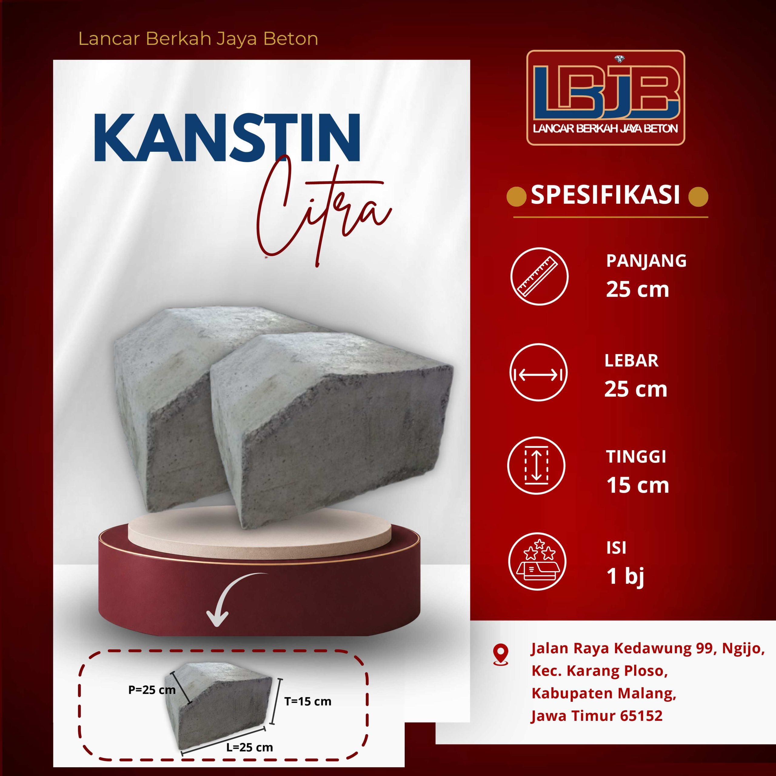 Kanstin Citra Lancar Berkah Jaya Beton