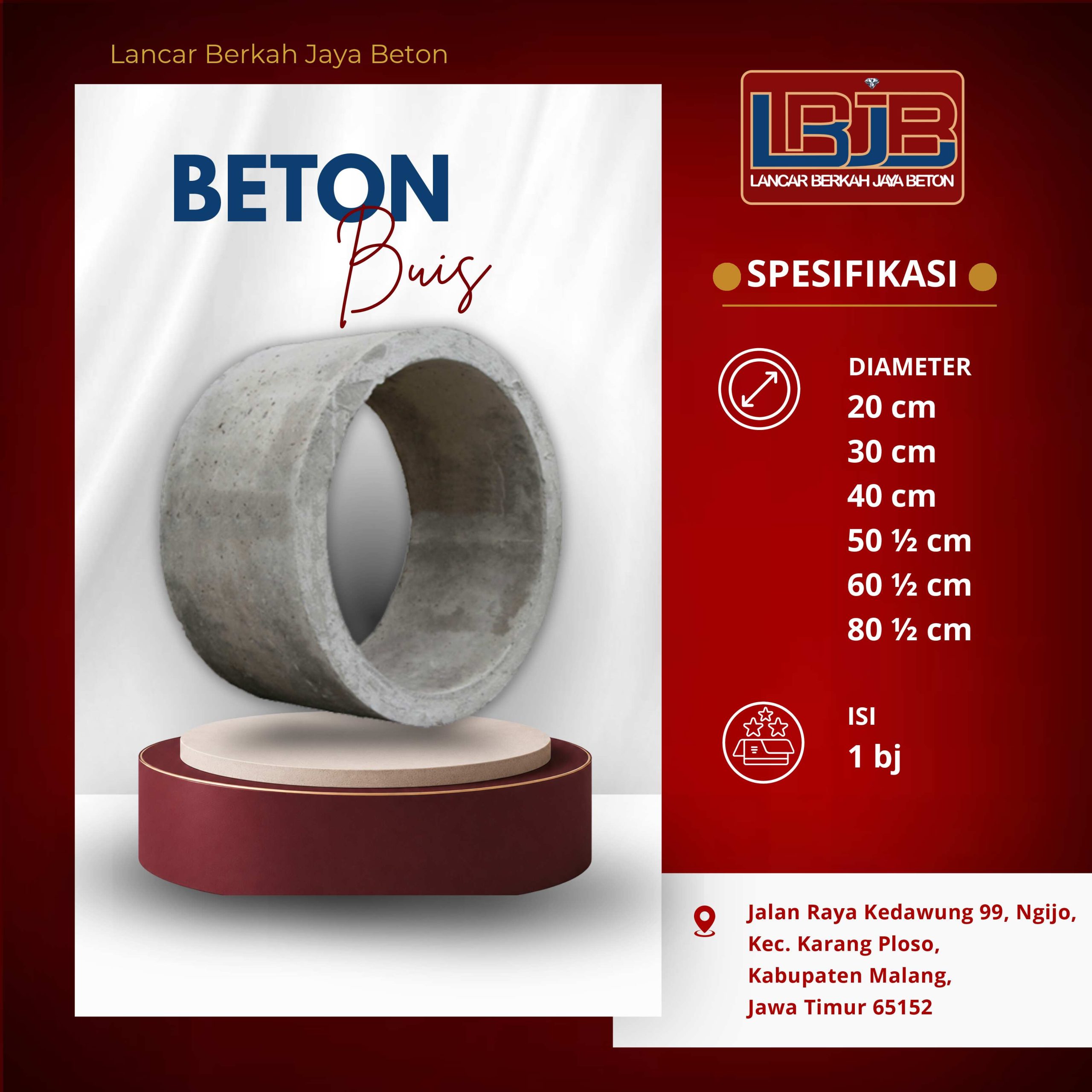 Beton Buis Lancar Berkah Jaya Beton