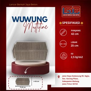 Wuwung Multiline Natural Lancar Berkah Jaya Beton