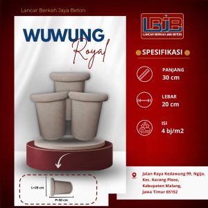 Wuwung Royal Natural Lancar Berkah Jaya Beton