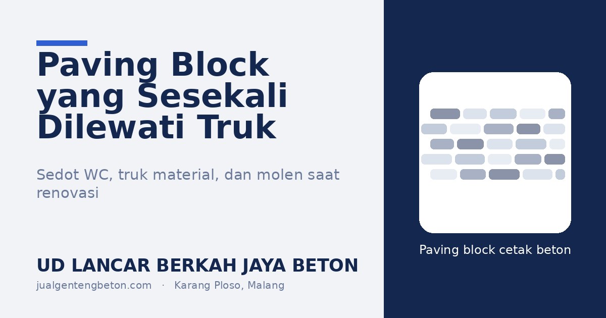 OG image artikel og-paving-block-dilewati-truk - UD Lancar Berkah Jaya Beton